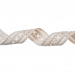 PONTO PALITO FLOR 4,8cm CRU