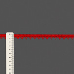 RENDA BICO 1,2cm VERMELHO MAÇÃ 30m