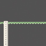 RENDA BICO 9mm VERDE PASTEL 100m