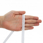 RENDA BICO KELI 1cm BRANCO 30m
