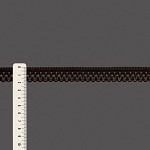 RENDA BICO ONDULADO 2cm MARROM/CASTOR 50m