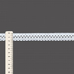 RENDA BICO ONDULADO 2cm SEM BENEFICIAMENTO 50m