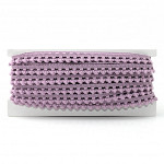RENDA BICO POMPOM 1,2cm LILÁS 10m