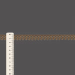 RENDA BICO ZIG ZAG 1,5cm CAMURÇA MÉDIO 50m