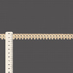 RENDA BICO ZIG ZAG 1,5cm CRU 50m