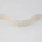 RENDA BOLINHA 2,5cm CRU