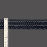 RENDA BOLINHA 4,3cm AZUL MARINHO 30m