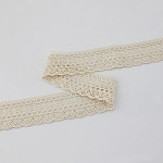 RENDA BOLINHA 4,3cm CRU  30m