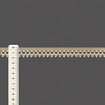 RENDA BOLINHA BICO POPPY 1,9cm AREIA 30m