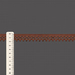 RENDA BOLINHA BICO POPPY 1,9cm MARROM 30m