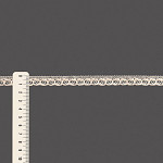 RENDA BOLINHA ESTREITA 1,2cm CRU 10m