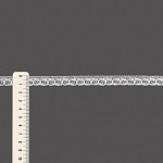 RENDA BOLINHA ESTREITA 1,3cm BRANCO