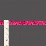RENDA BOLINHA MEDIA 1,4cm PINK 50m