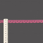 RENDA BOLINHA MÉDIA 1,4cm ROSA 30m