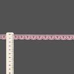 RENDA BOLINHA MÉDIA 1,4cm ROSA CLARO 30m