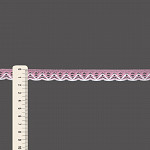 RENDA BOLINHA MÉDIA 1,4cm ROSA PASTEL/SEM BENEFICIAMENTO 50m
