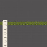 RENDA BOLINHA MÉDIA 1,4cm VERDE MUSGO 50m