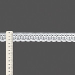 RENDA CORAÇÃO ZIG ZAG CUORE 2,6cm SEM BENEFICIAMENTO
