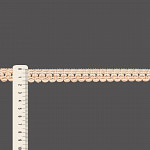 RENDA CROCHÊ BICO 1,7cm CAMURÇA CLARO 50m