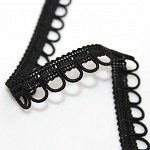 RENDA DOMINIQUE 1,3cm PRETO 30m
