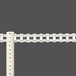 RENDA ENTREMEIO 2,2cm CHAMPAGNE 50m