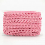 RENDA FLOR 1,6cm ROSA BEBÊ 30m