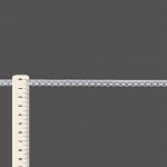 RENDA FLORIPA 7mm BRANCO 50m