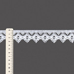 RENDA JOAQUINA 3,4cm BRANCO 10m