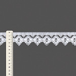 RENDA JOAQUINA 3,8cm BRANCO 30m