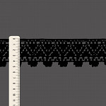 RENDA MACEIO 5cm PRETO 30m