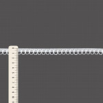 RENDA PALITO DOMINIQUE 1,3cm SEM BENEFICIAMENTO 30m