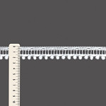 RENDA PALITO POMPOM 2,4cm SEM BENEFICIAMENTO 30m