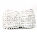 RENDA PALITO POMPOM 2,4cm SEM BENEFICIAMENTO 30m