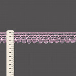 RENDA PARÁ BOLA 2,8cm ROSA 10m