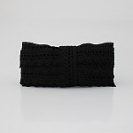 RENDA PARA BOLA 3,1cm PRETO RENDA PARA BOLA 3,1cm PRETO