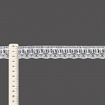 RENDA PASSA FITA 2,5cm BRANCO 30m