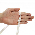 RENDA PICOT ALGODÃO 1,2cm CRU 30m