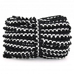 RENDA POMPOM 1,8cm CHAMPAGNE/PRETO 30m