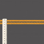 RENDA PONTO PALITO 1,9cm AMARELO OURO 50m