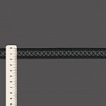 RENDA PONTO PALITO 1,9cm PRETO 50m