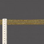 RENDA PONTO PALITO CARNAVAL 2cm OURO 20m