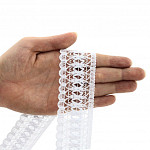 RENDA TRILENIUM 4,1cm BRANCO