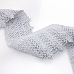 RENDA X BICO BEATRICE 7,5cm BRANCO 30m 