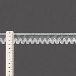 RENDA ZIG ZAG 2,9cm BRANCO 10m