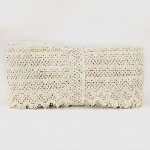 RENDA ZIG ZAG BICO 3,3cm CRU 30m