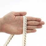 VIVO CORDÃO FINO 1,2cm CHAMPAGNE/CAMURÇA CLARO 20m