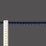 VIVO CORDÃO MÉDIO 1,1cm AZUL ESCURO/VERDE MEDITERRÂNEO/PRETO 20m