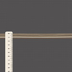 VIVO CROCHÊ TRÊS CABEÇAS 1,3cm AREIA ESCURO/AREIA/MARROM MÉDIO 50m