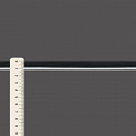 VIVO CROCHÊ TRÊS CABEÇAS 1,3cm PRETO/SEM BENEFICIAMENTO/CINZA MÉDIO 50m
