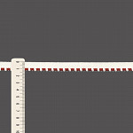 VIVO PONTILHADO 1,3cm LARANJA ARAGON/CHAMPAGNE 50m